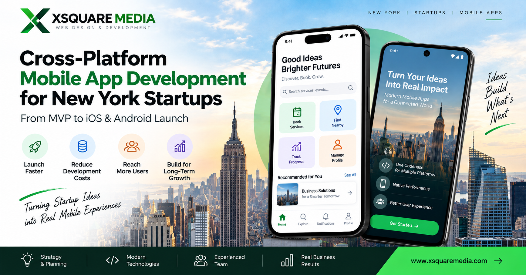 Cross-Platform Mobile App Development in New York: How Startups Can Launch Faster in 2026